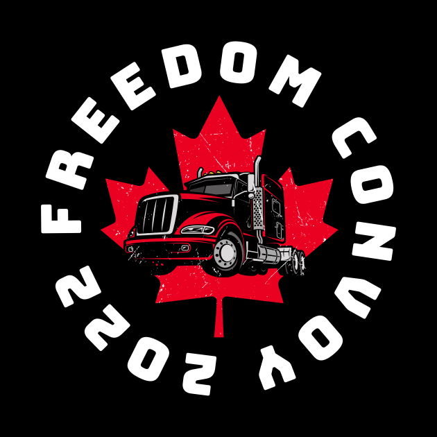 Canadanian Freedom Convoy 2022 by Thermul Bidean