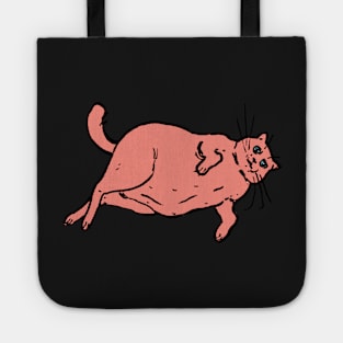 Fat Cat- Orange Boy Tote