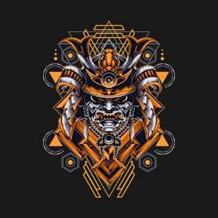 Ronin head - Sacred Geometry T-Shirt