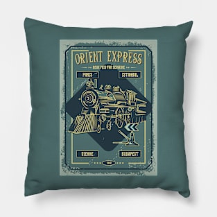 RETRO TRAIN Pillow