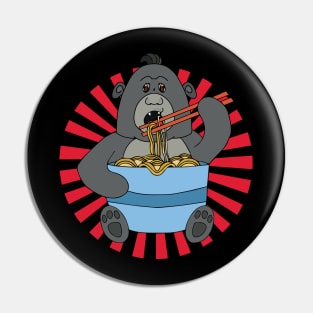 Gorilla Ramen Pin