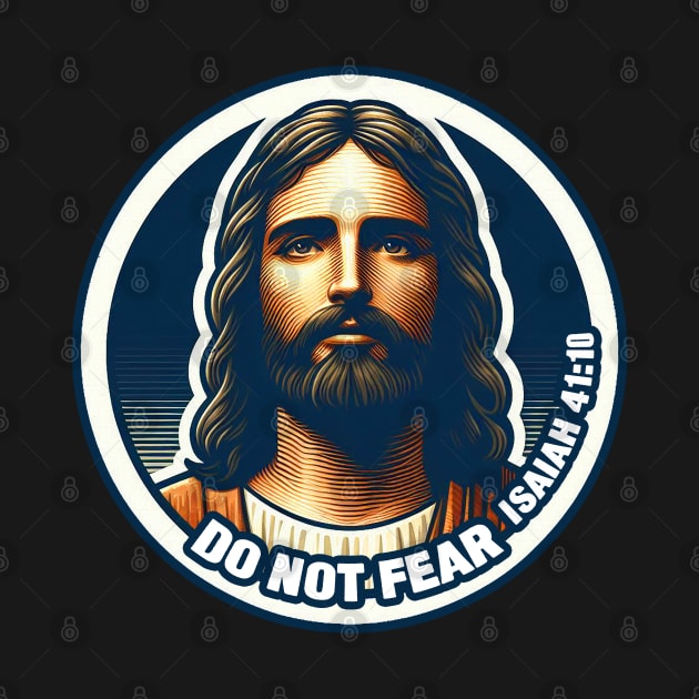 Isaiah 41:10 Do Not Fear by Plushism