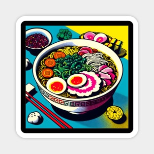 ramen life - pop ramen life Magnet