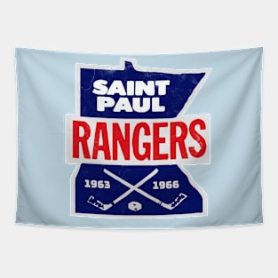 Retro St Paul Rangers Hockey Tapestry