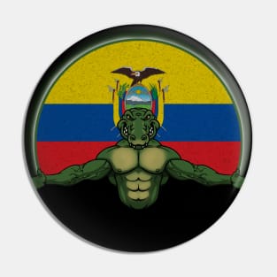 Gator Ecuador Pin