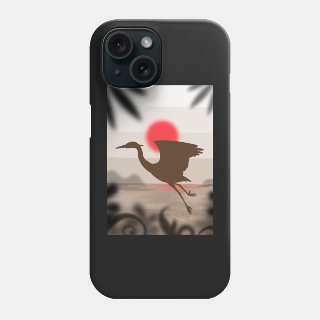 Stork Phone Case by MangoStudio