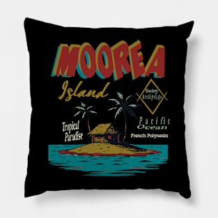 Moorea Island Pillow