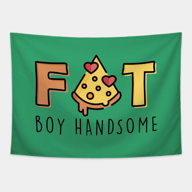 Fat Boy Handsome Tapestry by denufaw