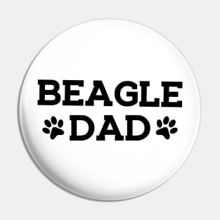 Beagle Dad Pin