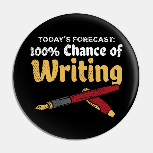 Today's Forecast: 100% Chance Of Writing Pin by maxdax