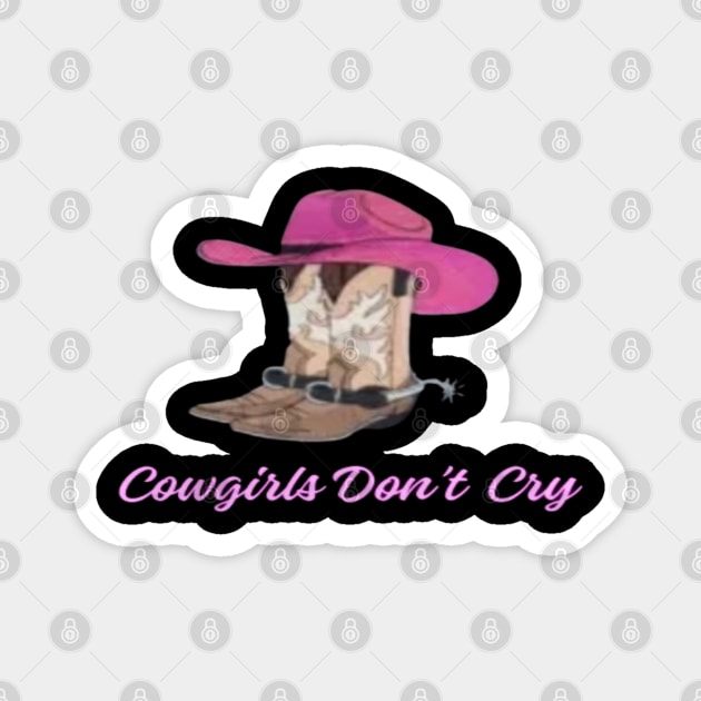 Cowgirls Don't Cry Magnet by PLANTONE