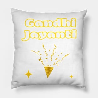 Indian Festivals - Gandhi Jayanti Pillow