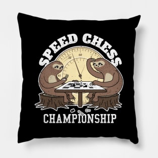 Speed Chess Championship Pillow