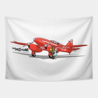 The Dogs of War: De Havilland DH.88 Comet Tapestry