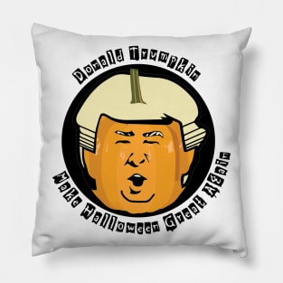 Halloween Pumpkin : Donald Trump Edition Pillow