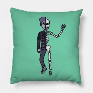 Skeleton Boi Pillow