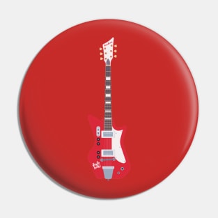 Guitar red Pin