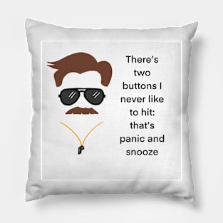 Panic and Snooze Pillow