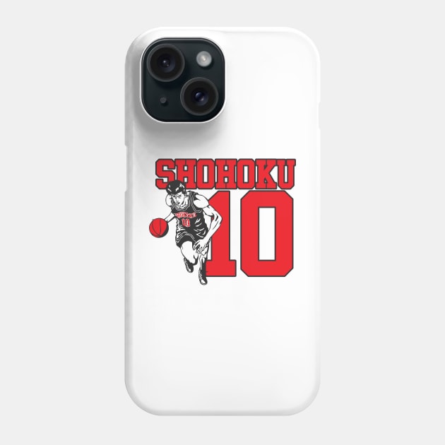 Shohoku Hanamichi Sakuragi Anime Design Phone Case by EdSan Designs