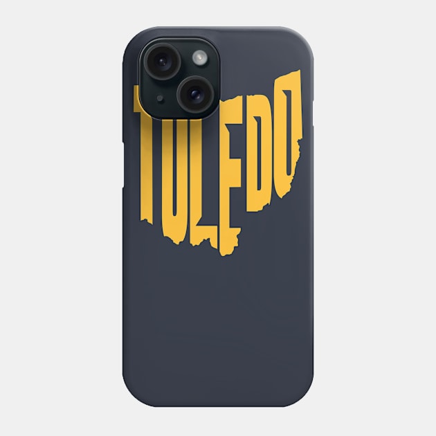 TOLEDO OHIO STUDENT Phone Case by YourLuckyTee