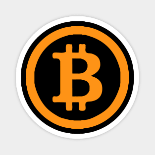 Bitcoin Logo Magnet