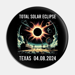 total solar eclipse on April 8th 2024 Pin