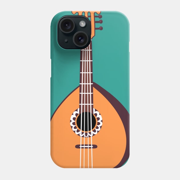 Lute Phone Case by Critical Stickers