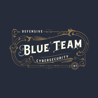 Blue Team (Blue Background) T-Shirt