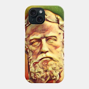 Xenophon Snow Portrait | Xenophon Artwork 15 Phone Case