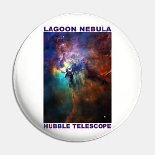 Hubble Lagoon Nebula Pin