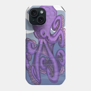 The octopus in an ellipse Phone Case