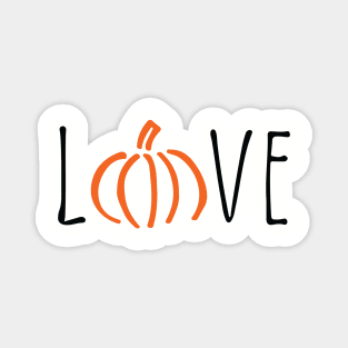 Pumpkin Love Magnet