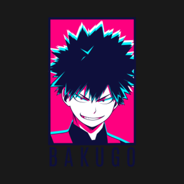 Discover Katsuki Bakugo - Anime And Manga - T-Shirt