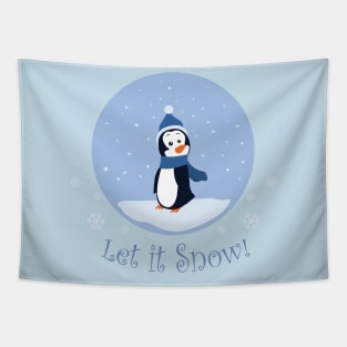 Let it Snow! (Penguin) Tapestry