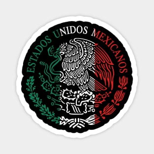 Escudo Nacional Mexicano - Emblema Tricolor Magnet