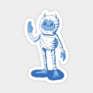 MR. YETI no background Magnet