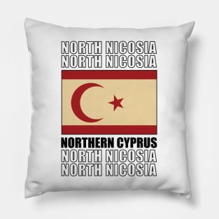 Flag of Northern Cyprus Pillow