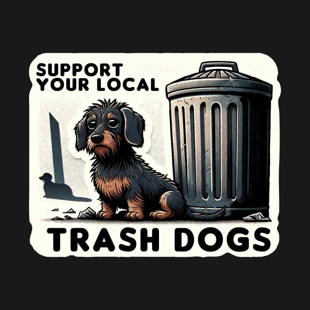 Support your local Trash Dogs by BarkandStick