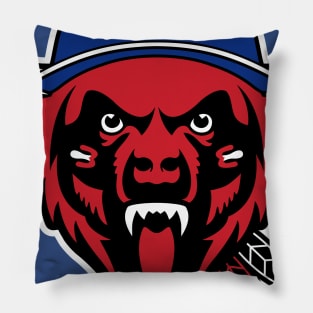 The Chicago Beast (North) Logo Mashup - Pro Teams Combined - All City Logos Put Together Pillow