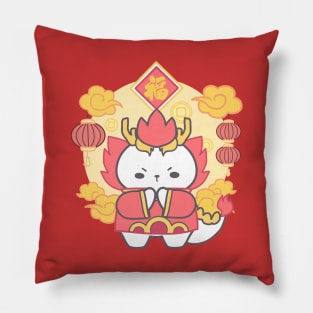 Dragon Chinese Zodiac, Dragon's Blessing for Prosperity! Pillow