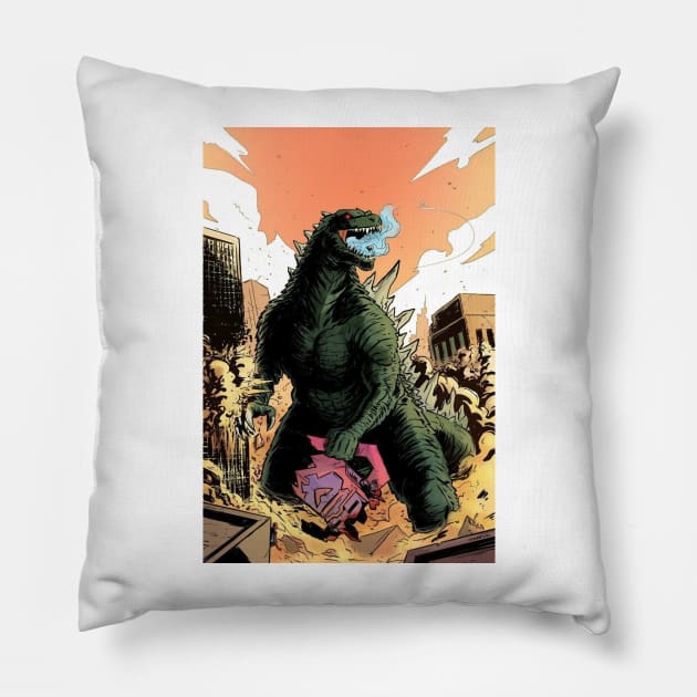 apex monster Pillow by HenryHenry