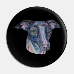 Adorable Greyhound Pin