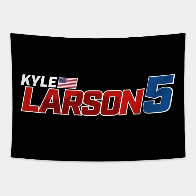 Kyle Larson '23 Tapestry by SteamboatJoe