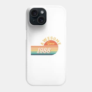 Awesome since 1988 Phone Case