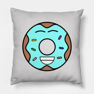 Smiling Donut Pillow