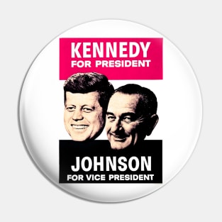 KENNEDY/JOHNSON Pin