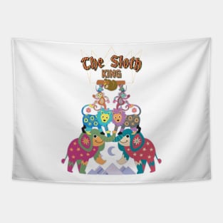 The Sloth King Tapestry