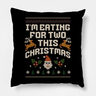 Christmas Pregnancy Announcement Pillow