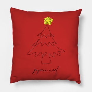 Joyeux Noel - Merry Christmas Pillow