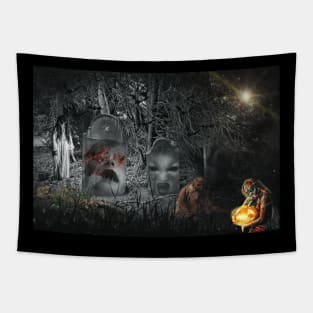 GRAVEYARD ART PRINTS Tapestry